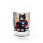 mika amanogawaのスーパーヒーロー Water Glass :front
