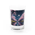 君に決めた！の桜 Water Glass :front