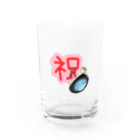 Simizimi_sizimiのしみじみしじみのお祝いの桜 Water Glass :front