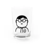 コトアート: 「私はわたし、人は人」の芸人兼サラリーマンシリーズ Water Glass :front