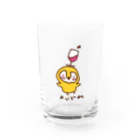 ポテのよいどれフクロウ Water Glass :front