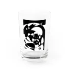 Raitaaa-Reeの黒色世界 Water Glass :front