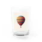 podotataのカラフル気球 Water Glass :front