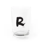 R_selectのRの忠実な犬 Water Glass :front