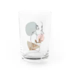 monstersのwinter（背景透過ver） Water Glass :front