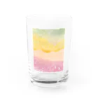 suke-maruruの雨模様 Water Glass :front