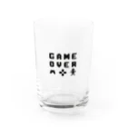 designerk　ＧＰのゲームオーバー　game over　GAME OVER Water Glass :front