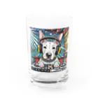 Bull Terrier ParadeのDJヴィンセント Water Glass :front