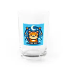 チャト猫の幸せになりたいチャト猫グッズ Water Glass :front