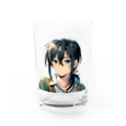 MITAKA_A_Iのあかつきくん Water Glass :front
