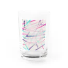 納豆ごはんの電流 Water Glass :front