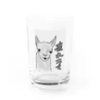 yamatintinの疲れラマ Water Glass :front