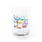 パキュラSHOPのカラフルなサイエンス Water Glass :front