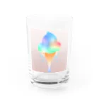 Kayoko Kの氷河ソフトクリーム Water Glass :front