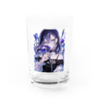 AQUAMETAVERSEの花菖蒲の優美な香り　BLUE PLUM  691 Water Glass :front