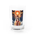 800万屋2号店の祈願成就・天照大神 Water Glass :front