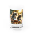 kangekiの遊ぶにゃんこNo.3 Water Glass :front