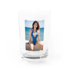 kamakirin011のAI美女の水着姿 Water Glass :front