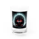 かんぱい工房のホラーハリネズミ Water Glass :front