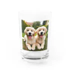 animalsの可愛い犬 Water Glass :front