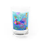 七福茶の海の楽園 Water Glass :front