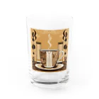 s-daisukiのde:coffee Water Glass :front