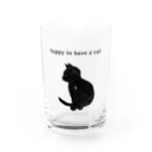 AruneMica35のhappy to have a cat Water Glass :front