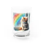 Akiraの猫 Water Glass :front