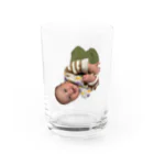 Itto_kawaiibabyのItto 赤ちゃん 産まれちゃったぁポーズ🥰 Water Glass :front