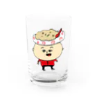 ふとまに雑貨店のちゃぁはんくん Water Glass :front