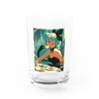 AQUAMETAVERSEのティファニーでお茶を　Hime  2530 Water Glass :front