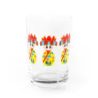 お祝かき_希望世(kimiyo)のみやらびちゃん Water Glass :front