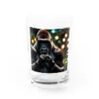 fumi_sportsのボイパしてるゴリラ Water Glass :front