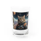 roogerの宇宙猫1 Water Glass :front