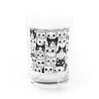 よろずや 重月の猫の小宇宙（ねこのこうちゅう） Water Glass :front