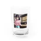 AIデザインちゃんの酒豪AIちゃん　ロリ系女子のワイン愛好家 Water Glass :front