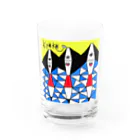 koko8のMEDAMA Water Glass :front