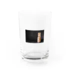 gan-yu-douのフェイク/ファクト Water Glass :front