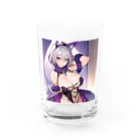 LONGSTONEの猫耳　美少女 Water Glass :front