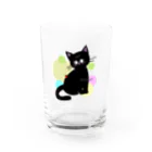 多賀家猫六商店（旧　猫の事務所）のにゃイス・ちゅ・みーちゅー Water Glass :front