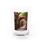 AQUAMETAVERSEの椿のドーム　なでしこ1478 Water Glass :front