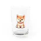 noririnoのウィンク柴 Water Glass :front