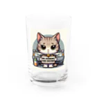 子猫カーニバルの飲酒運転ダメ！ Water Glass :front