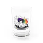 らうんじのニジネコ Water Glass :front