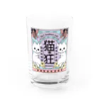 フクモトエミのねこさけ / ゆめかわ Water Glass :front