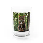 Shigeto Galaxy2hbの森の猫 Water Glass :front