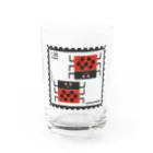 カレ　ミニョン　carre mignonのcoccinelle Water Glass :front