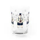 ほかほかしろくまのあったかざっかやのパーティしろくま Water Glass :front