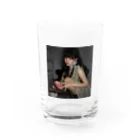 ラ・ドルチェ・ヴヰタの視線の先 Water Glass :front