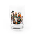 Pixel Art Goodsの村人（pixel art） Water Glass :front